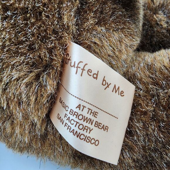 Merrilee Woods Classic Teddy Bear Plush 18" Dark Brown Stuffed By Me Animal Toy - Picture 6 of 9